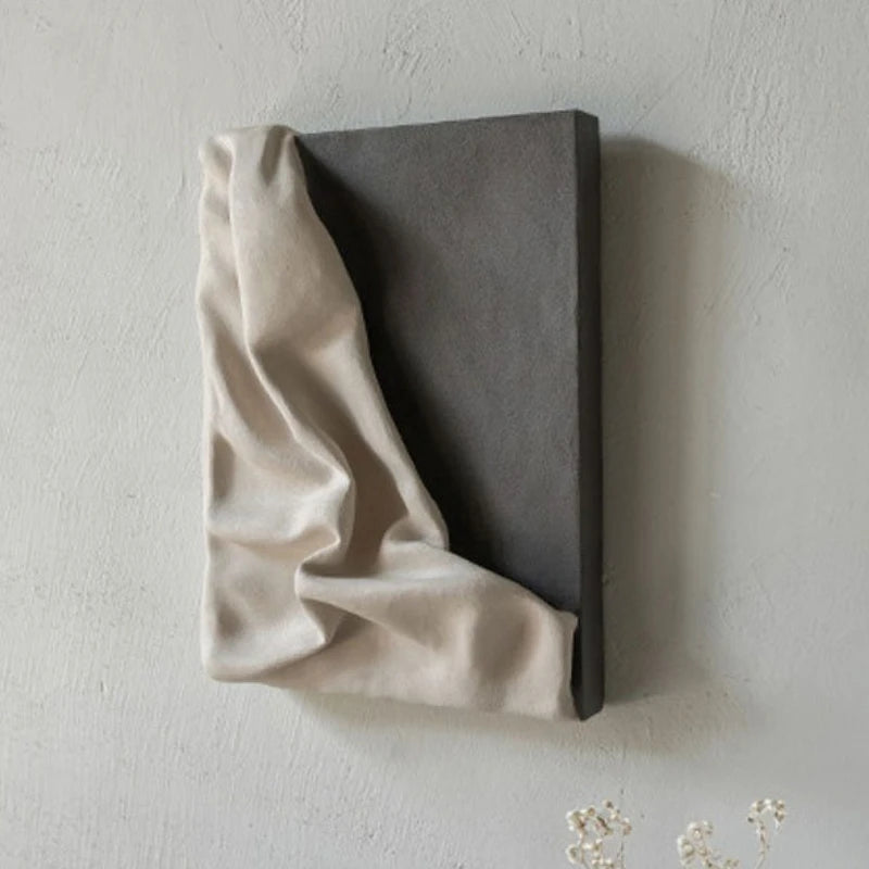 Minimalist Abstract Wall Art – Modern Sculptural Wall Decoration