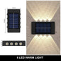 SunGlow™ Outdoor Solar Wall Light