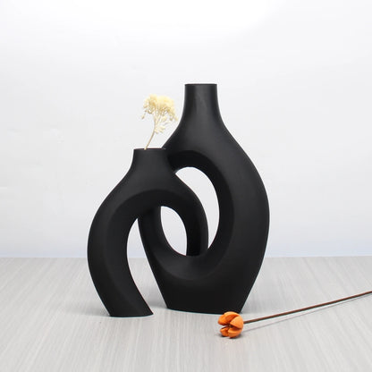 Bohemian Decorative Vase Set – Modern Home Accent