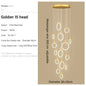 Modern LED Ring Chandelier – Nordic Acrylic Ceiling Light