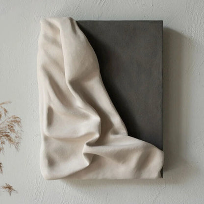 Minimalist Abstract Wall Art – Modern Sculptural Wall Decoration