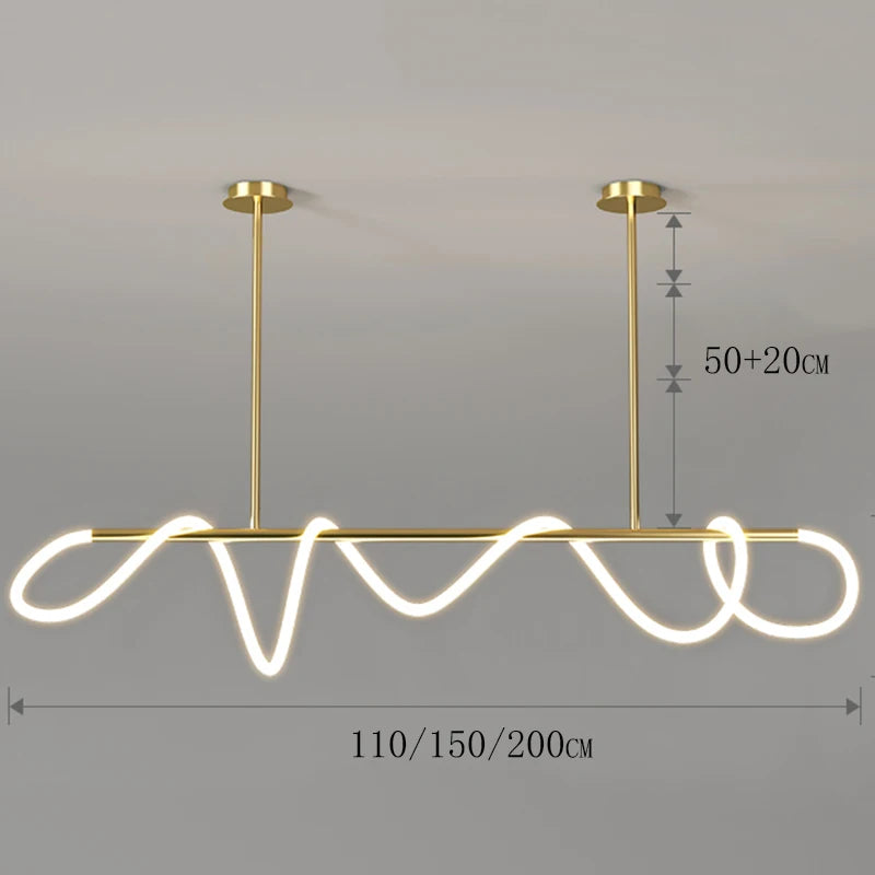 NordiLume™ Designer Chandelier — distinctive