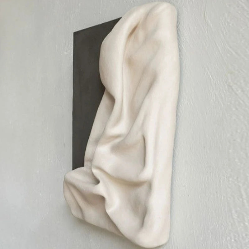 Minimalist Abstract Wall Art – Modern Sculptural Wall Decoration