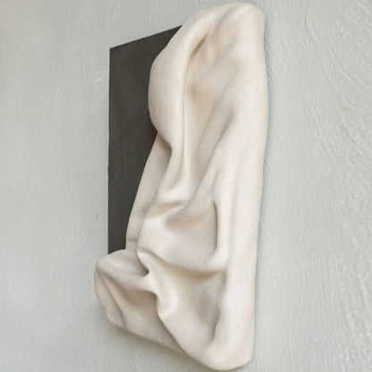 Minimalist Abstract Wall Art – Modern Sculptural Wall Decoration