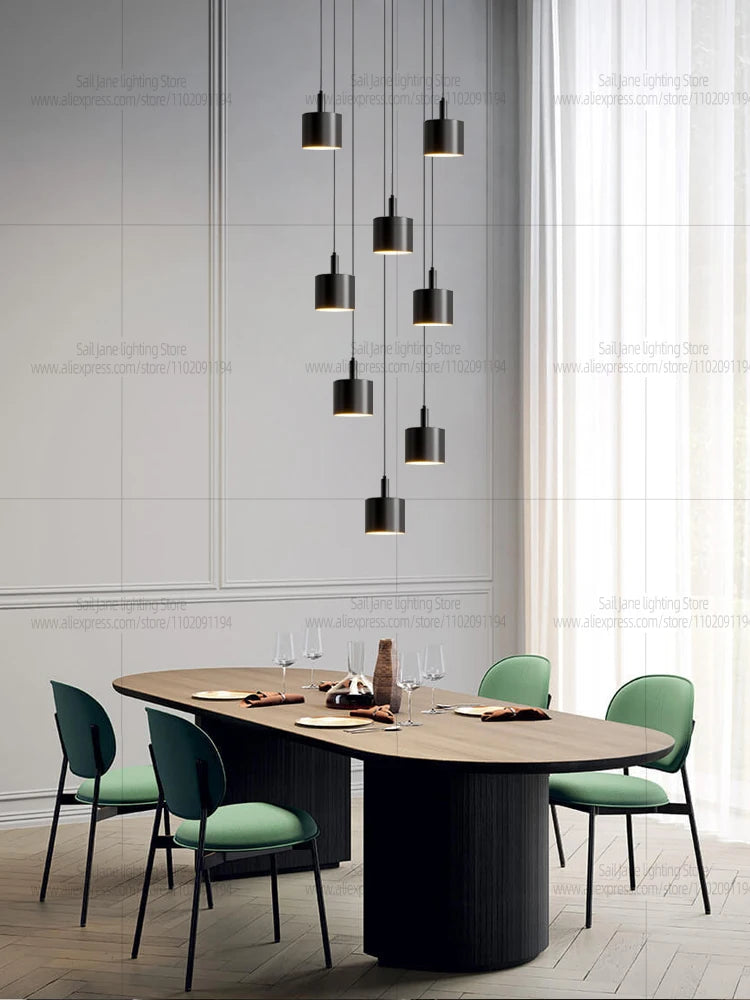 LumaNord™ Cascade Pendant — Nordic/minimalist