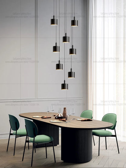 LumaNord™ Cascade Pendant — Nordic/minimalist