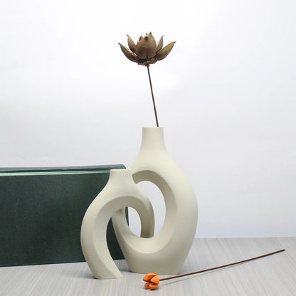 Bohemian Decorative Vase Set – Modern Home Accent