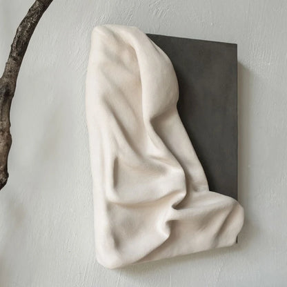 Minimalist Abstract Wall Art – Modern Sculptural Wall Decoration