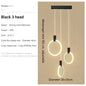 Modern LED Ring Chandelier – Nordic Acrylic Ceiling Light