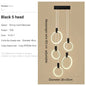 Modern LED Ring Chandelier – Nordic Acrylic Ceiling Light