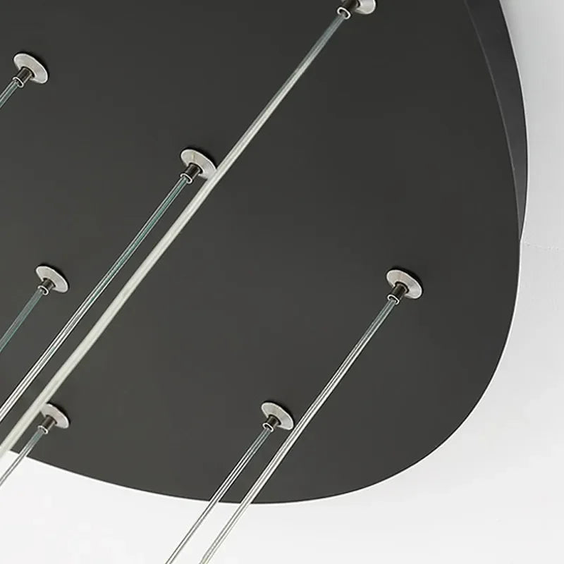 Modern LED Ring Chandelier – Nordic Acrylic Ceiling Light