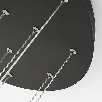 Modern LED Ring Chandelier – Nordic Acrylic Ceiling Light
