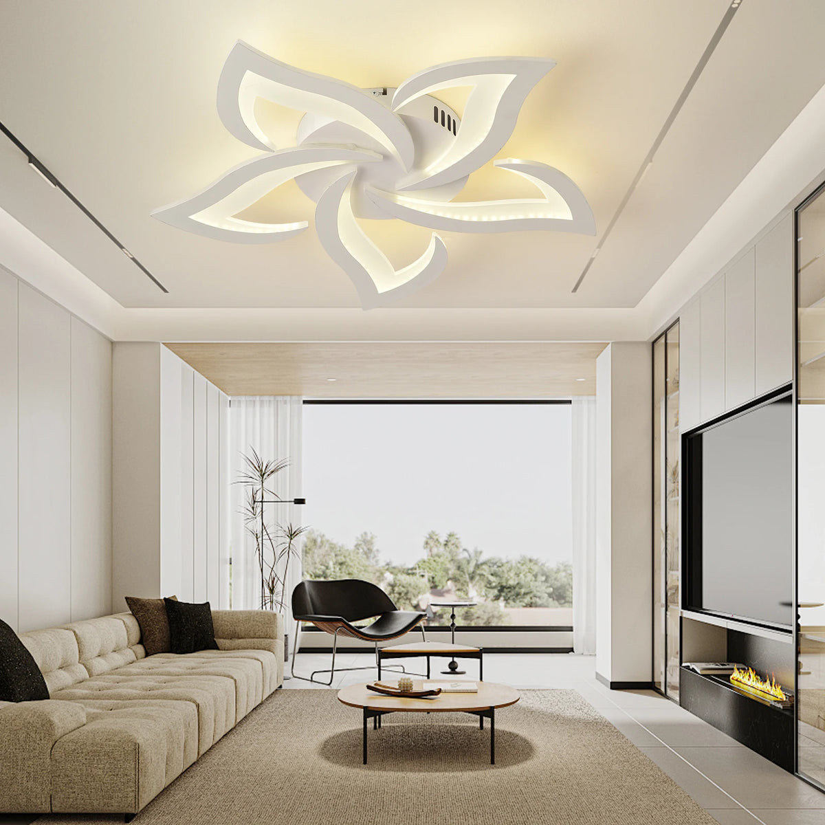 Petalune™ LED Ceiling Light — elegant & distinctive